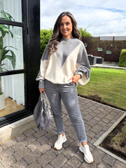 The Pippa - Block Zig Zag Knit