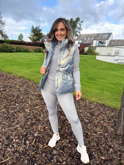 The Alanna - Metallic Gillet