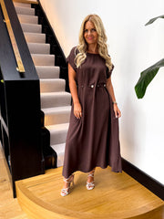 The Janette - Dress with Beaded Waist