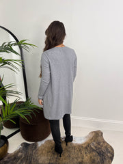 The Ana - Long Cardigan with Diamante Detailing