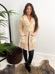 The Addie - Aztec Print Coatigan