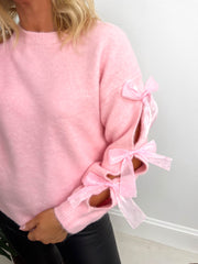 The Lara - Bow Sleeve Knit