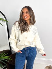 The Kara - Sequin Cardigan