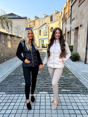 The Penny - Knitted Sleeve Padded Jacket