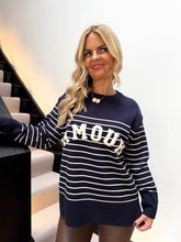 The Saige - AMOUR Striped Knit