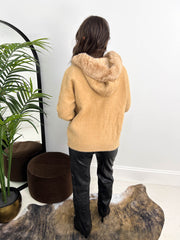 The Catherine  - Fluffy Hooded Zip Up