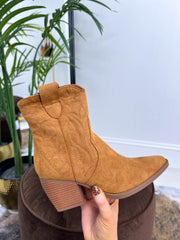 The Alanis - Cowboy Ankle Boots