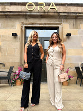 The Tana - Ribbed Diamanté Two Piece