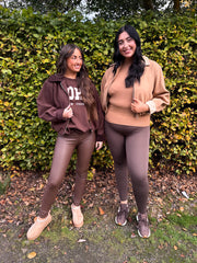 The Erin - Bomber Jacket with Corduroy Detailing