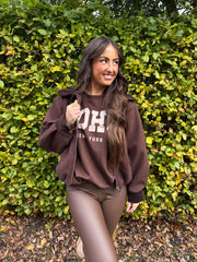 The Erin - Bomber Jacket with Corduroy Detailing