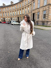 The Giana - Faux Fur Collar & Cuff Coat