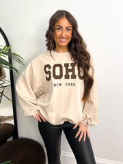 The Mabel - 'SOHO' Graphic Sweatshirt