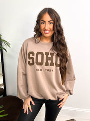The Mabel - 'SOHO' Graphic Sweatshirt