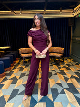 The Alessia - Plum Jumpsuit