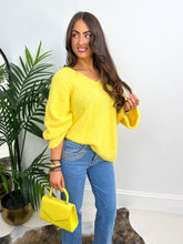 The Valencia - V Neck Oversized Knit