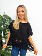 The Hazel - Broderie Anglaise Blouse