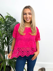 The Hazel - Broderie Anglaise Blouse