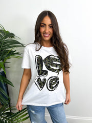 The Faith - 'LOVE' Graphic T-Shirt