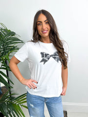 The Tyla - Bow Graphic T-Shirt