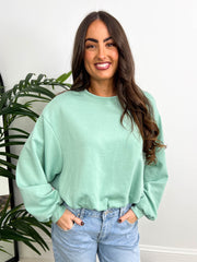 The Danny - Bubble Hem Sweatshirt