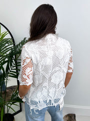 The Tina - Broderie Anglaise Shirt