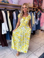 The Taylor - Floral Tiered Maxi Dress