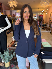 The Eddy - Single Button Waist Blazer