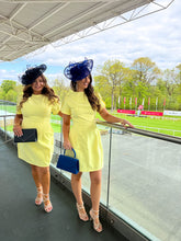The Tulip - Lemon Tulip Sleeve Mini Dress