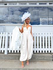 The Sofia - Plunge Neck Jumpsuit