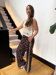 The Poppy - Striped Polka Dot Jogger