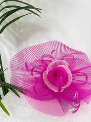 The Libbie - Pink Two Tone Fascinator