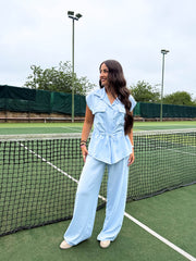 The Yolanda - Light Weight Cinched Waist Set