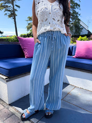 The Michele - Striped Trouser