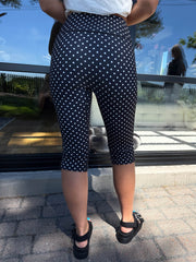 The Kendall - Polka Dot Capri Trouser