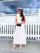The Kacie - Cream Lace Maxi Dress