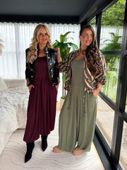 The Hattie - Scoop Neckline Balloon Jumpsuit