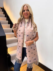 The Thea - Mini Star Fringe Scarf