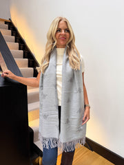The Iona- Bee Detailing Scarf