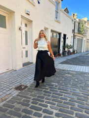 The Hayley- Sleeveless Knitted Top