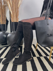 The Bianca - Suede Knee High Boot