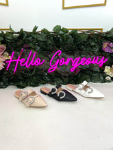 The Camila - Diamante Pointed Toe Mule