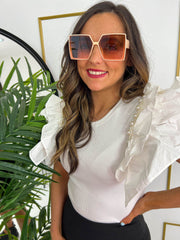 The pearl - Square Sunglasses