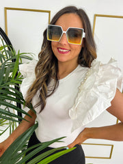 The pearl - Square Sunglasses