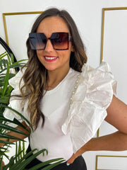 The pearl - Square Sunglasses