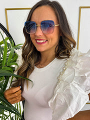 The Violet - Square Sunglasses