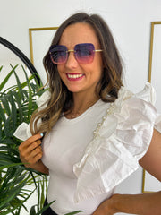 The Violet - Square Sunglasses