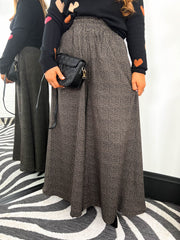 The Shiloh- Brown Speckled Palazzo Pant