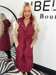 The Lottie- Longline Waist Belt Gilet