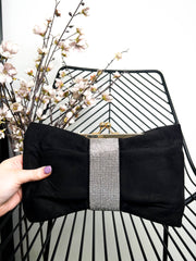 The Bethany - Diamante Bow Bag
