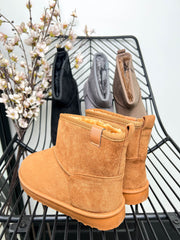 The Una - Suede Fur Lined Boots